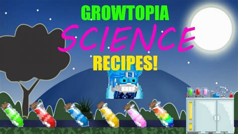 growtopia science recipes